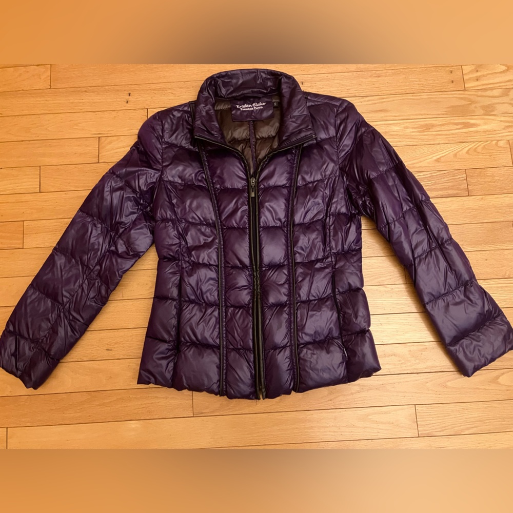 Kristen Blake Deep Purple Down Jacket Puffer